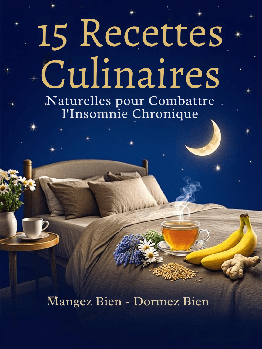 Couverture — 15 Recettes Culinaires Naturelles pour un Meilleur Sommeil